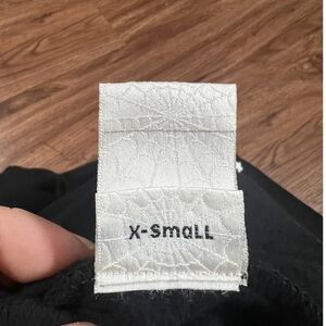 Black X-Small Garment
